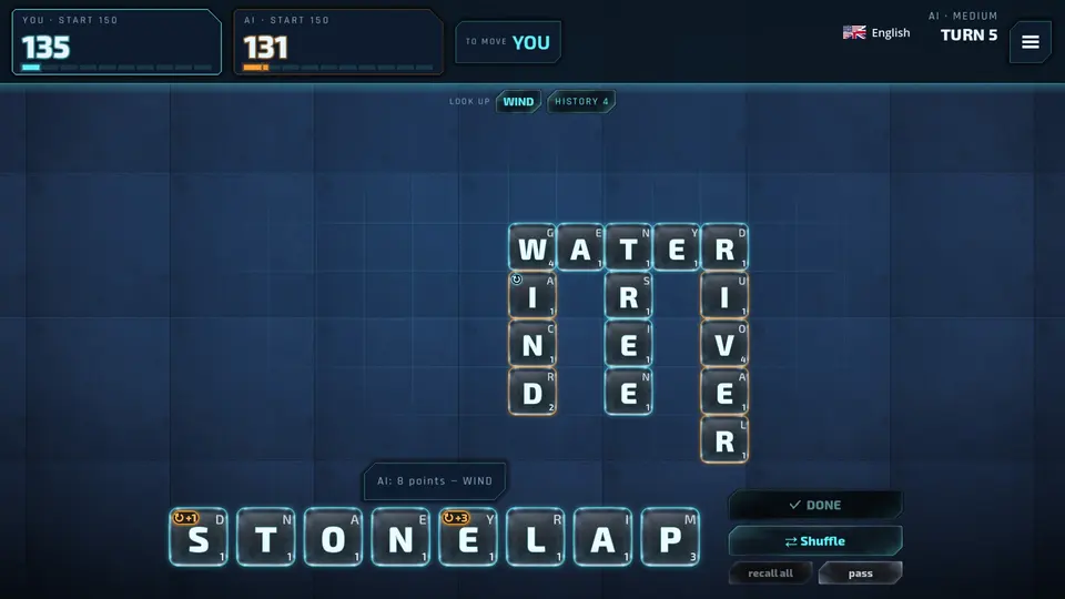 A match against the AI